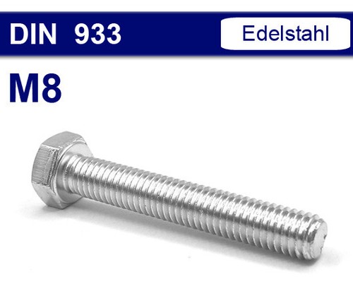 Sechskantschrauben din 933 - sechskantschrauben,