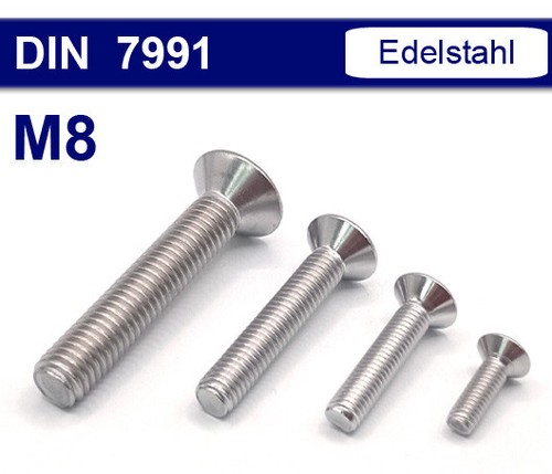 Senkkopfschrauben din 7991 - senkkopfschrauben,