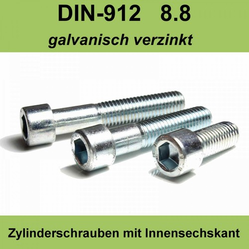 Din 912 zylinderschraube - din,