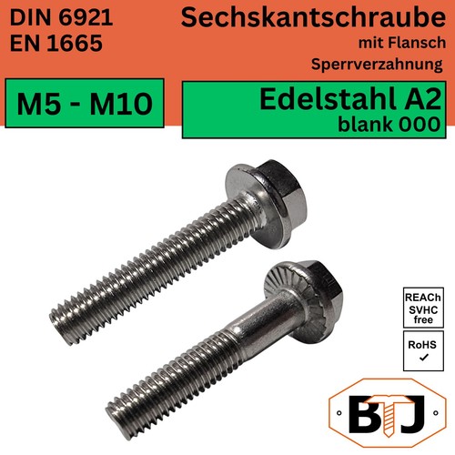 Din 6921 flanschschraube - din,