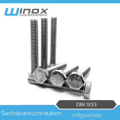Sechskantschrauben din 933 - din,