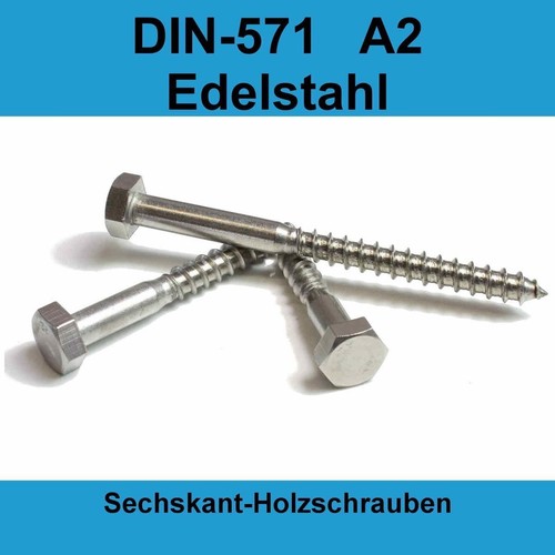Din 571 holzschrauben a2 - holzschrauben,
