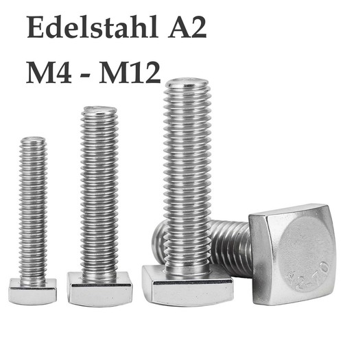 Vierkantschrauben m6 m8 - m4, m5
